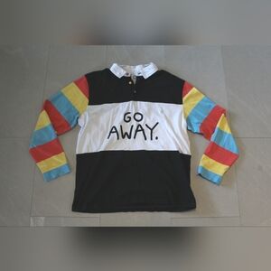 Salem 7 Go Away Long Sleeve Polo